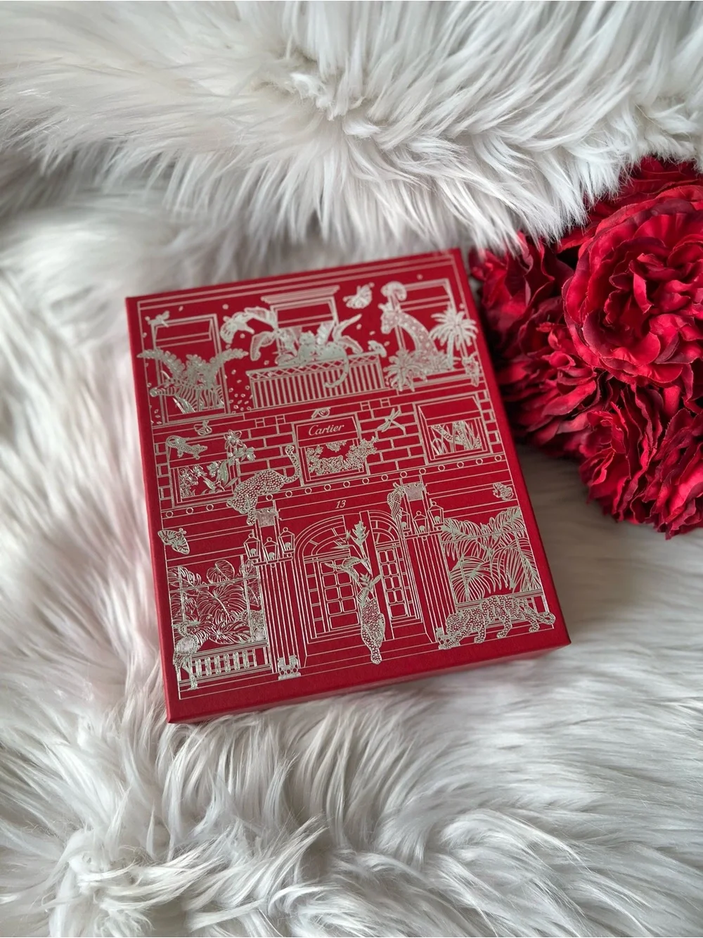 Cartier luxurious presentation