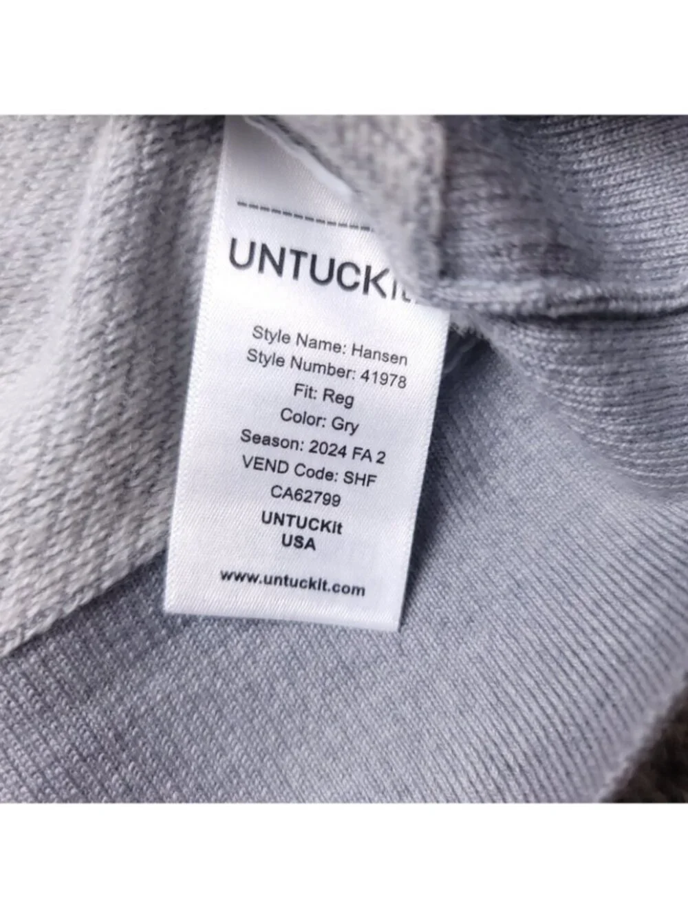 UNTUCKit hansen merino