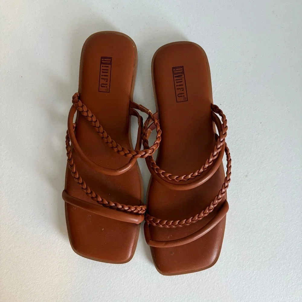 IDIFU braided strappy