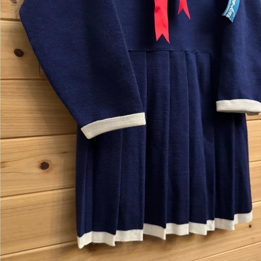 Nann Knits navy blue