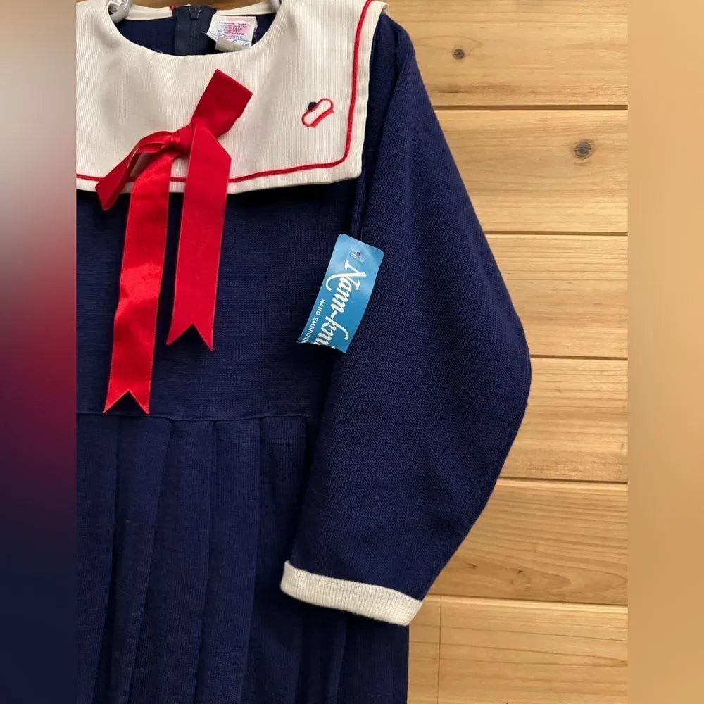 Nann Knits navy blue