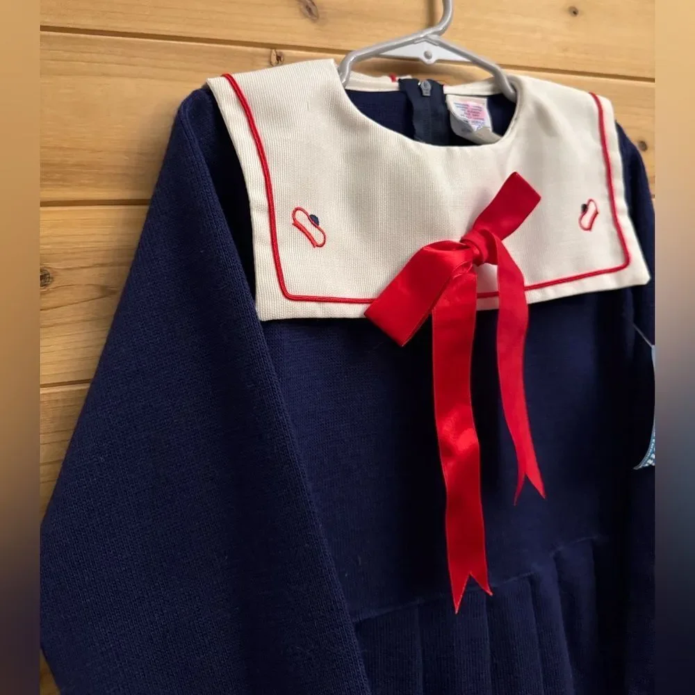 Nann Knits navy blue