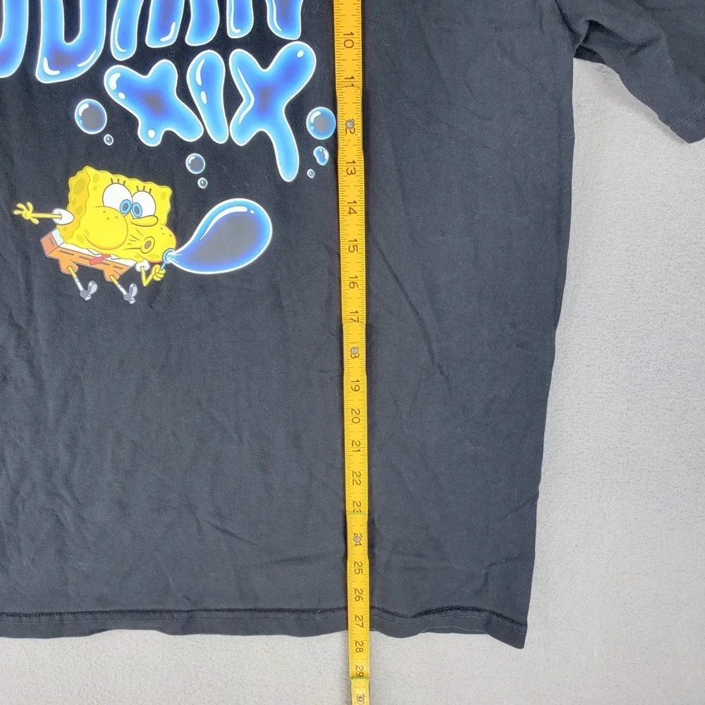 SDMN Spongebob T-Shirt Mens L Black Sidemen XIX Graphic Tee Short Sleeve 2021