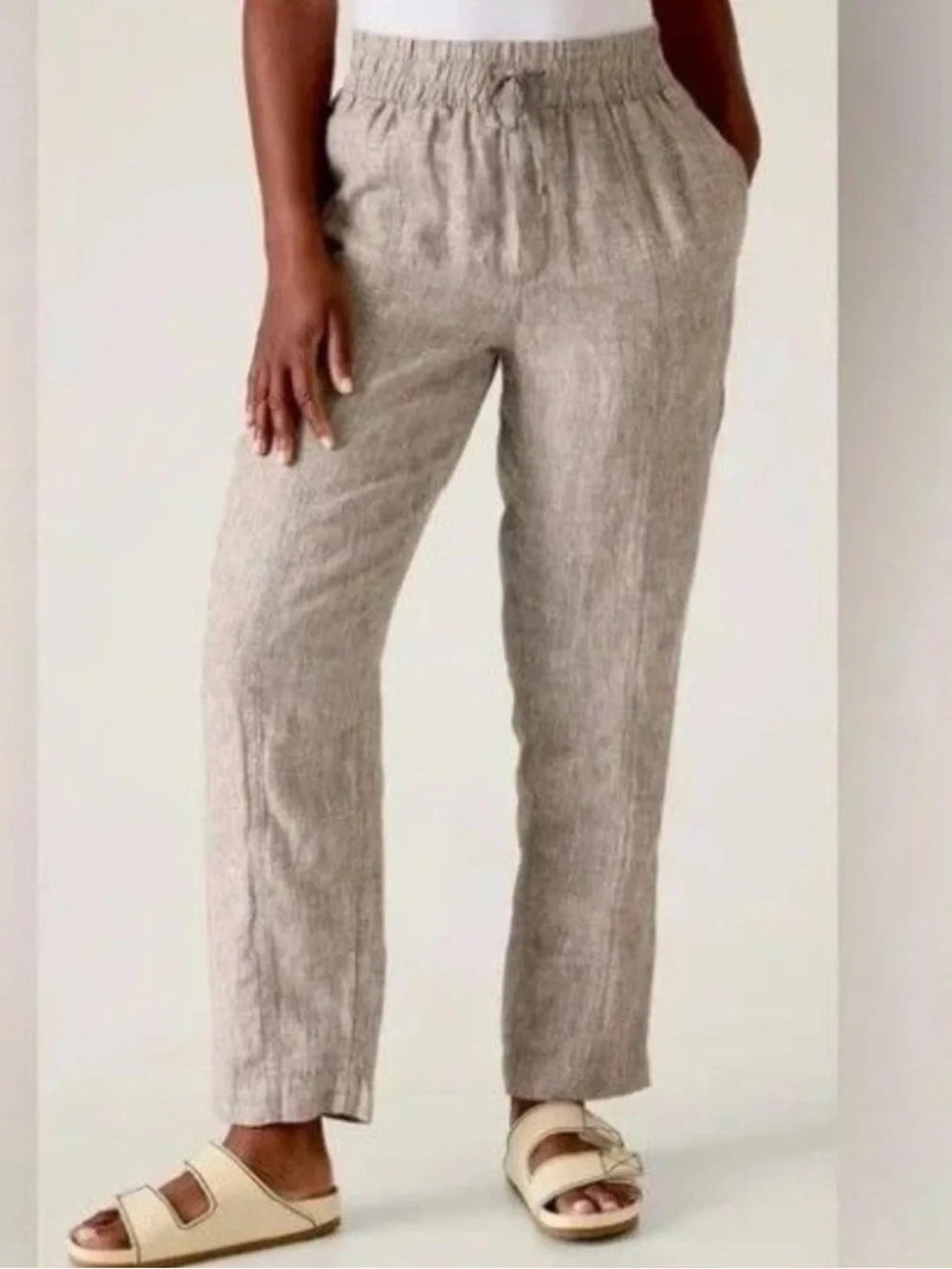 Athleta 100% linen