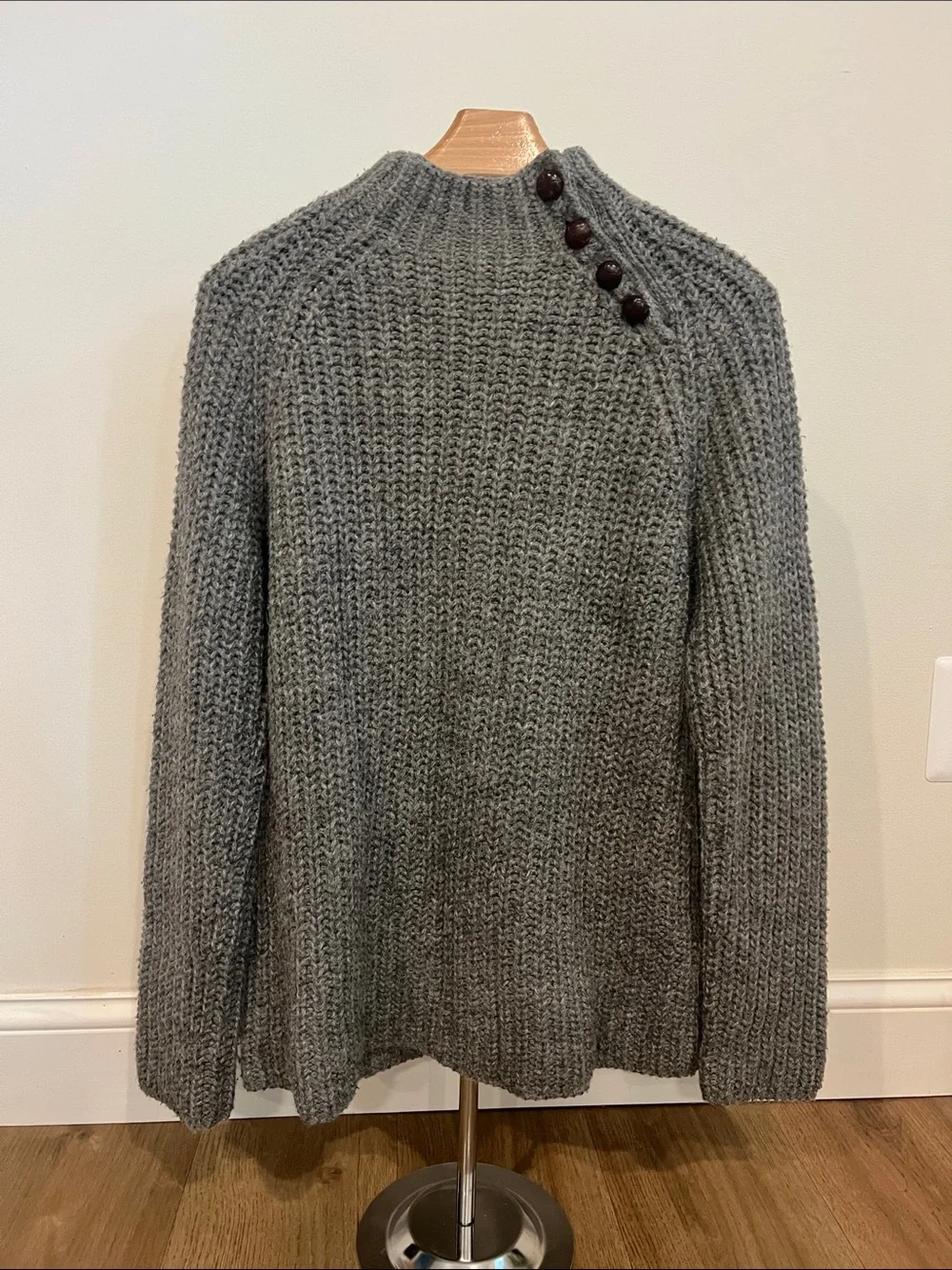 Ralph Lauren Knit Sweater Alpaca Wool Womens Large