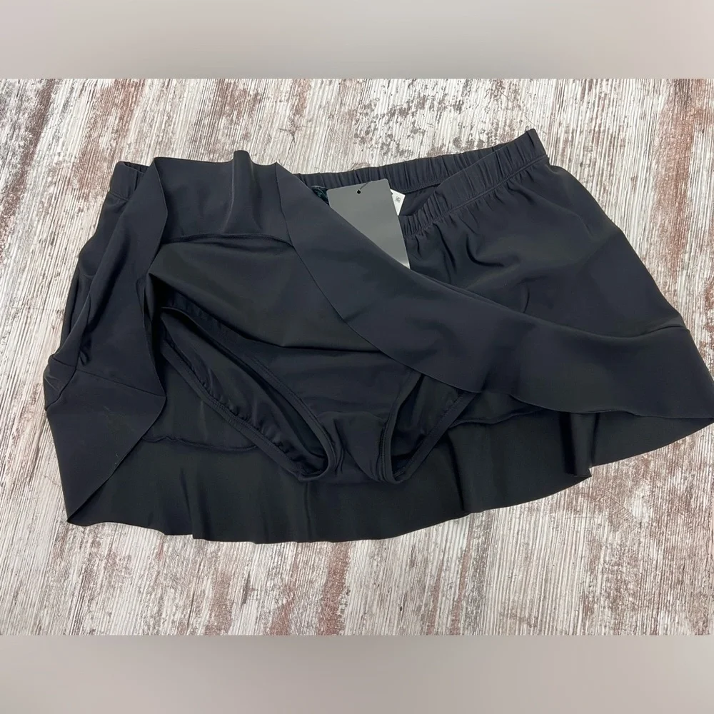 Aqua Green ruffle skirt