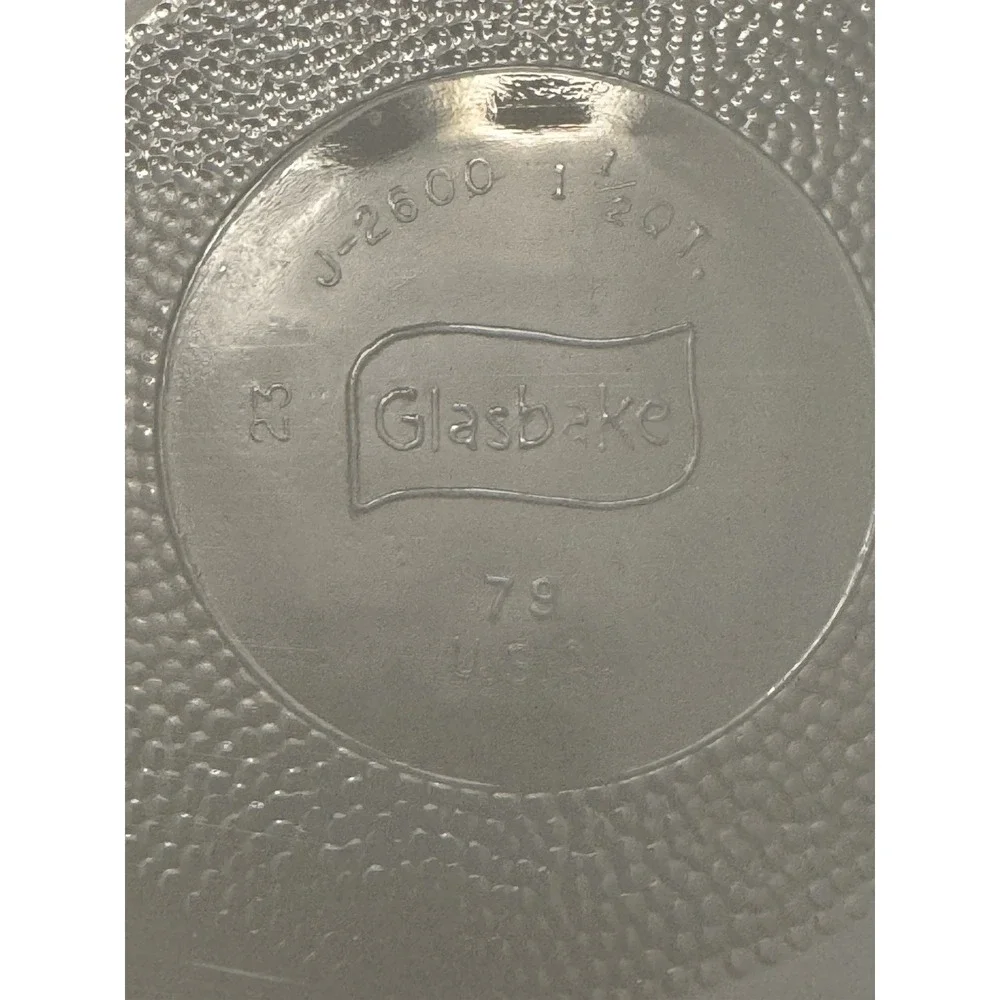 Pyrex-Style Vintage, MCM‎ GLASBAKE 8