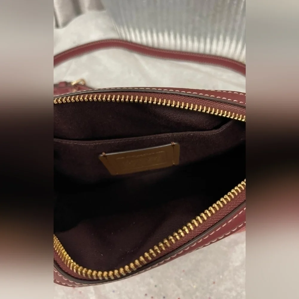 Coach monogram leather