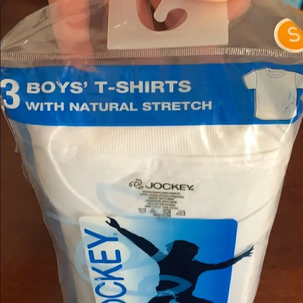 Jockey boys t-shirts with natural stretch set 3