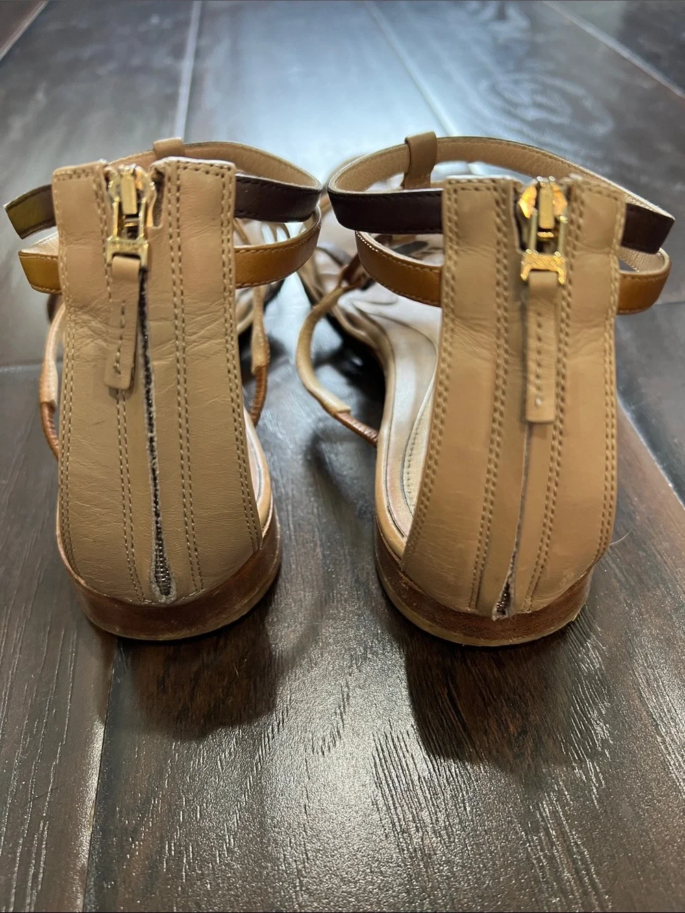 Fendi brown tan