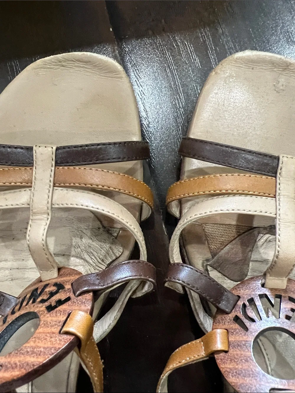 Fendi brown tan