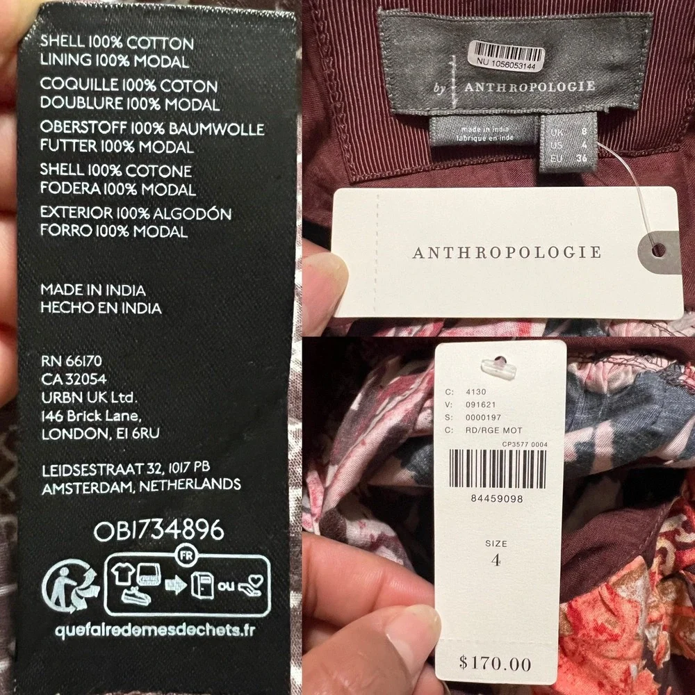 By Anthropologie nwt anthropologie