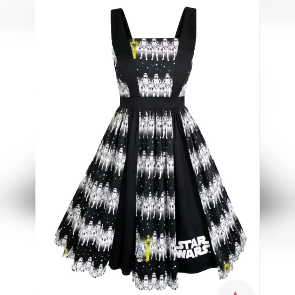 NWT Dsney Star Wars stormtroopers and droids Dress‎ 1X