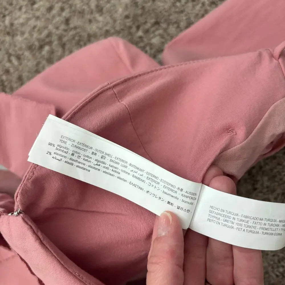 Zara pink cropped