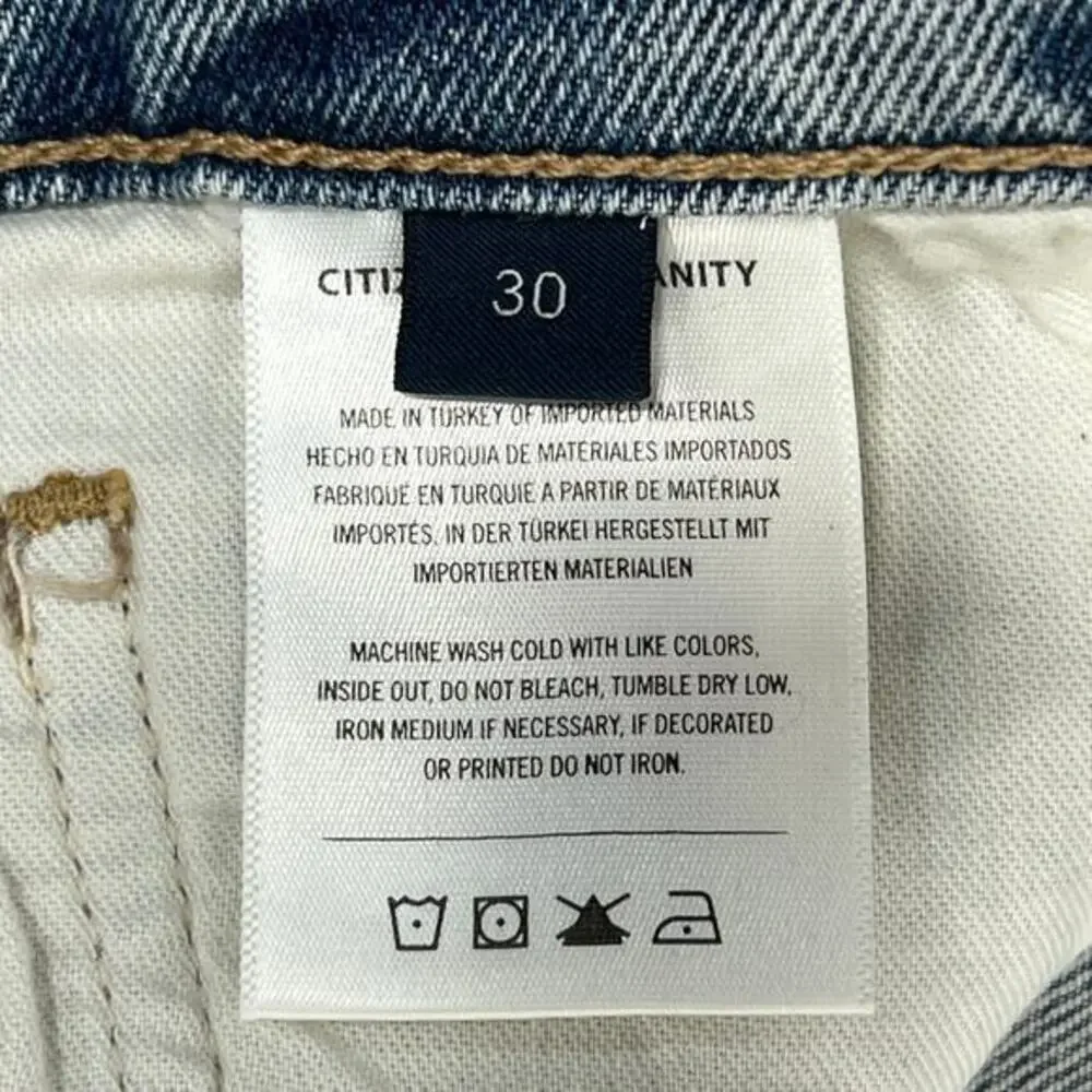 Citizens of Humanity Marlee Relaxed Taper Jeans Sz 30