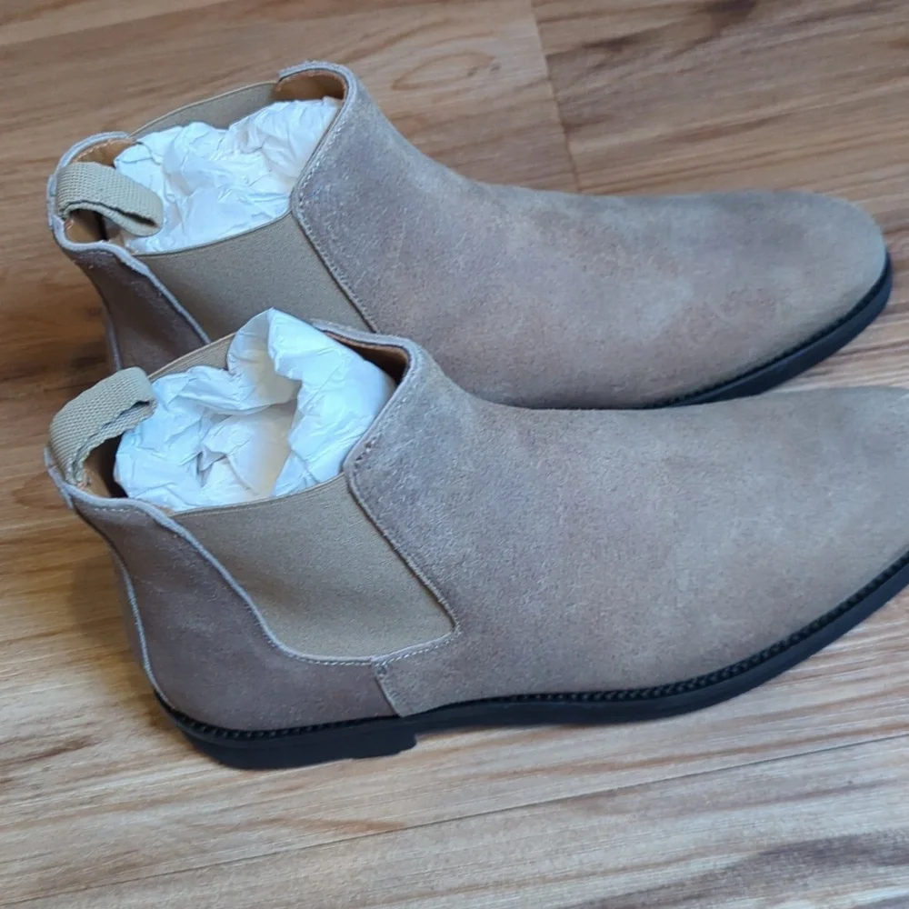 Taft The Drake Boot Gaucho Women's Tan Chelsea‎ Boot New In Box Size 9
