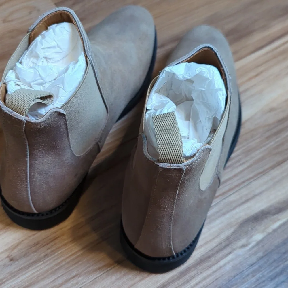 Taft The Drake Boot Gaucho Women's Tan Chelsea‎ Boot New In Box Size 9