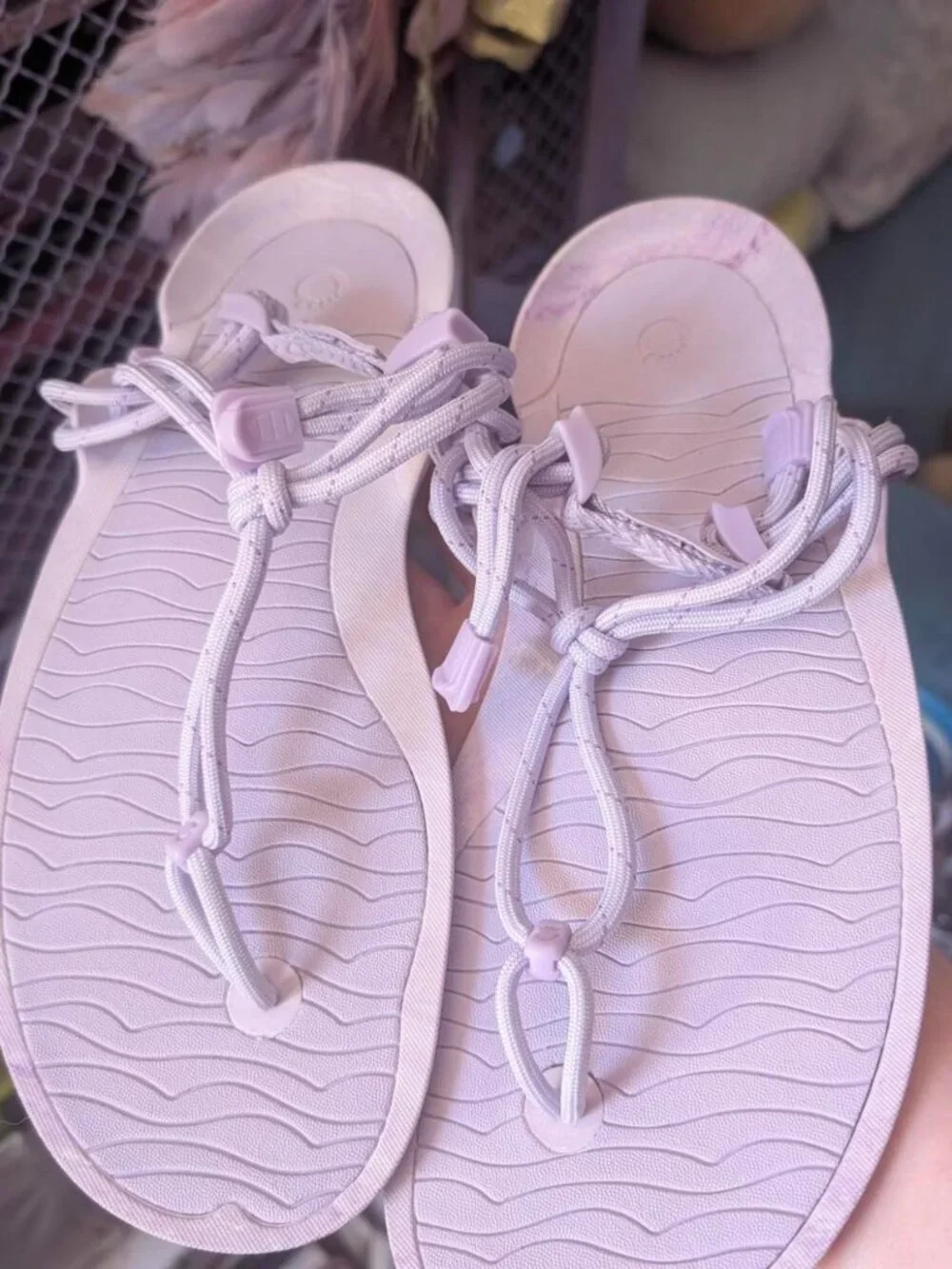 Xero Shoes Women's Pink and Purple Sandals