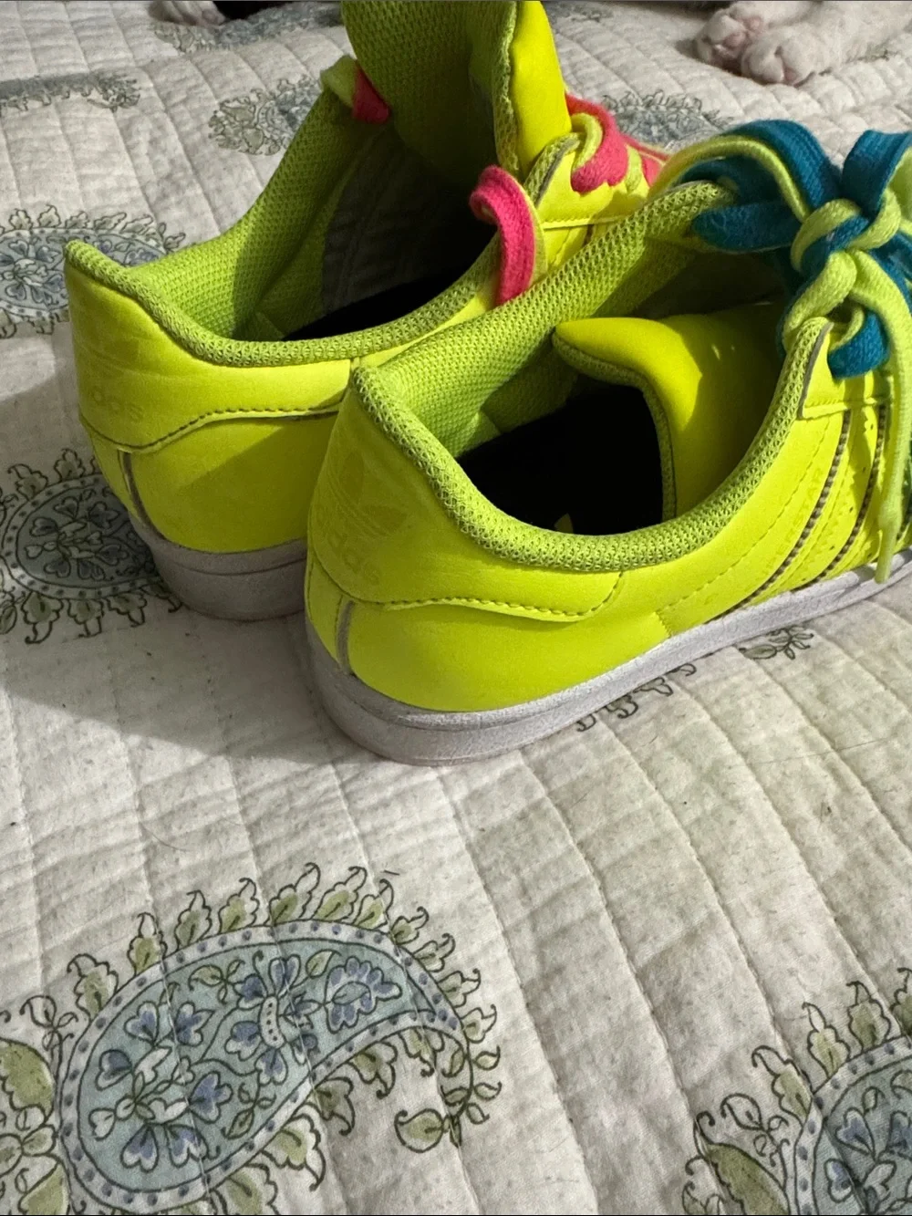 adidas bright neon
