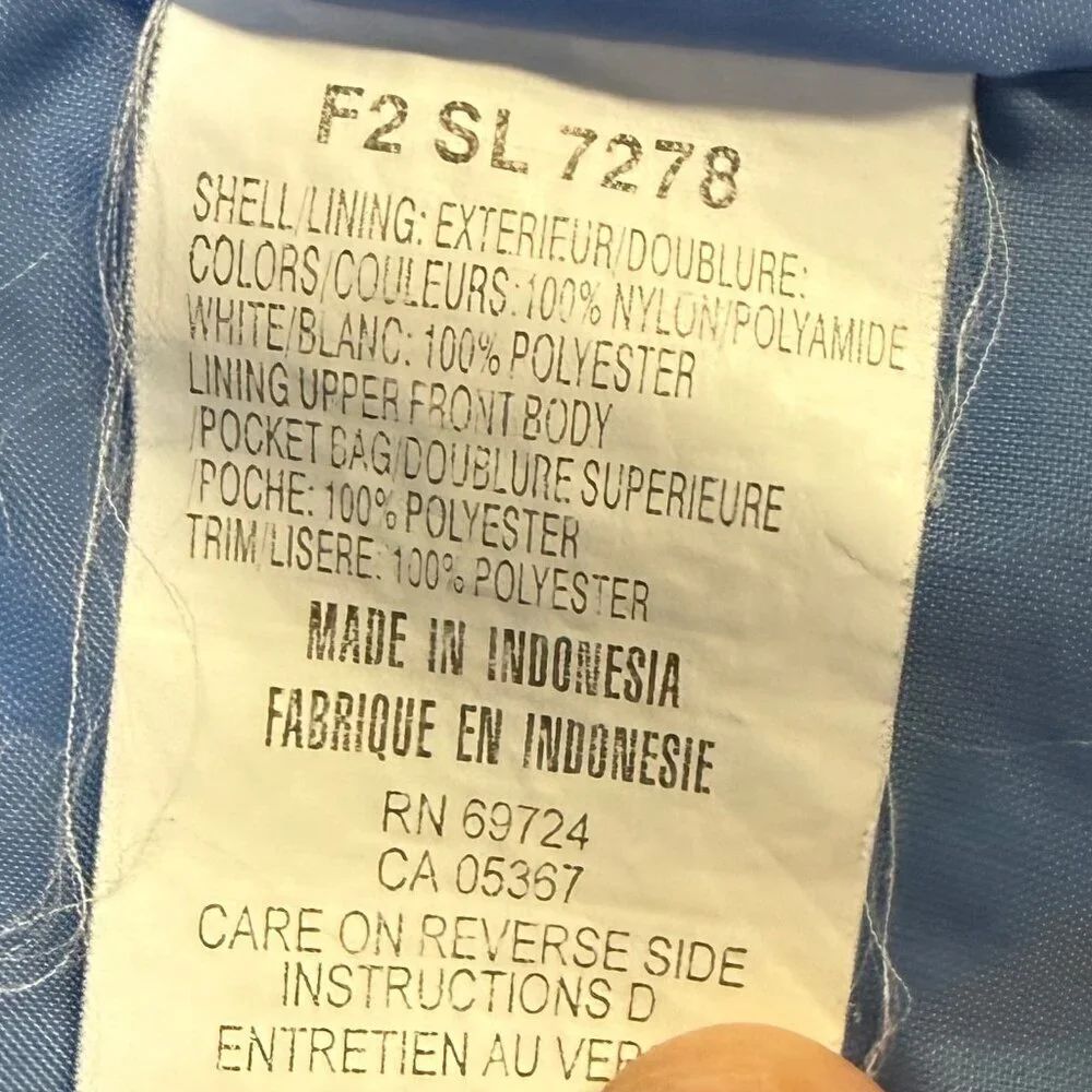 Columbia Interchange 3-in-1 Jacket Women’s Large Powder Blue EUC‎