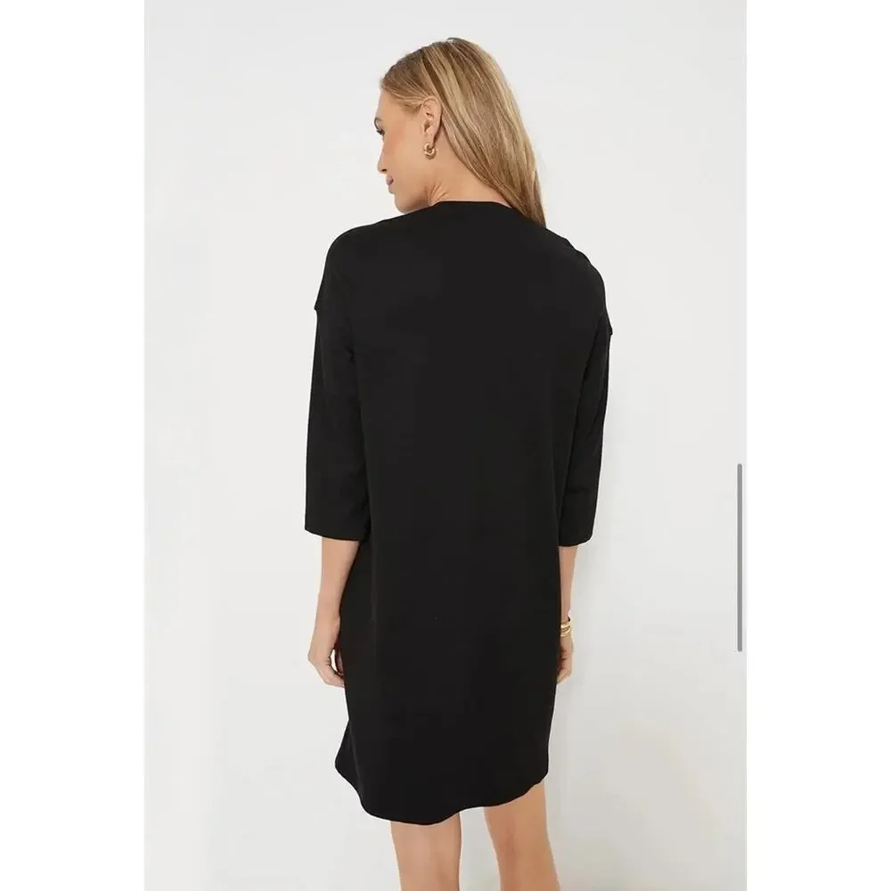 TUCKERNUCK Black Ellington Dress Size XXS NWT Retail $208 Tuckernuck