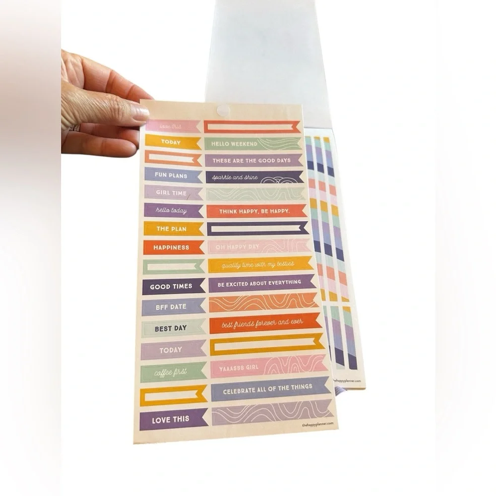 The Happy Planner Friendship Sticker Book