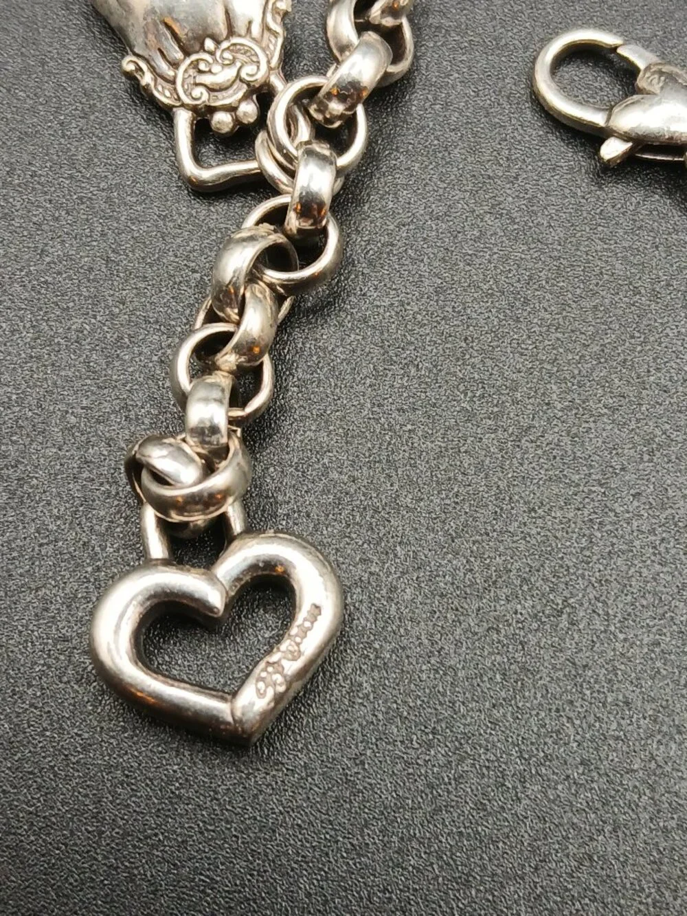 Vintage Brighton Purse Lover / Handbag Charm Bracelet 8