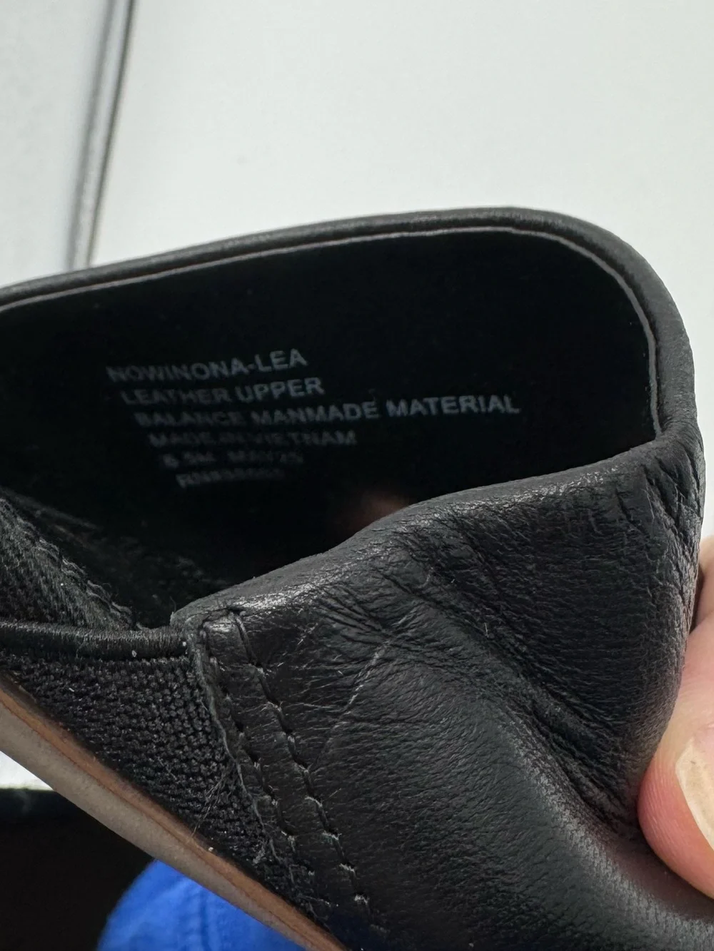 Nordstrom leather upper