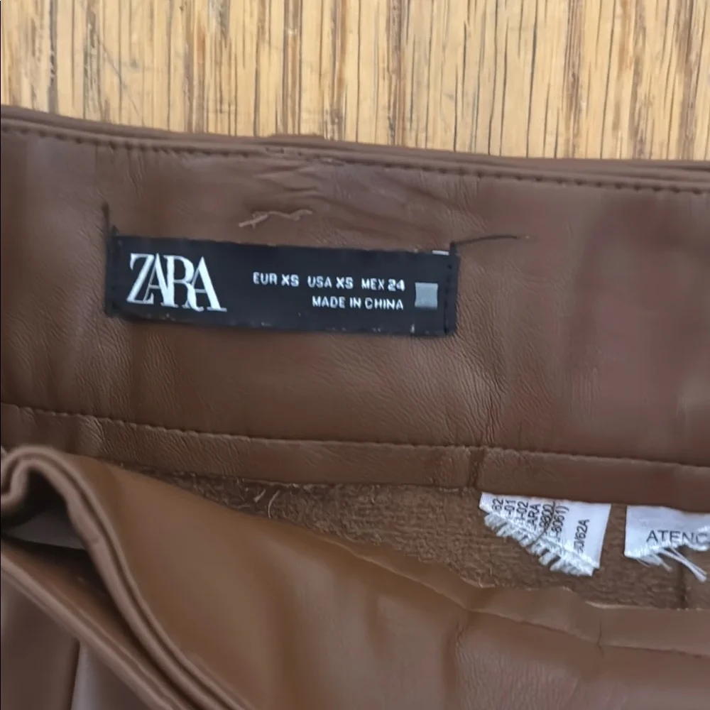 Zara structured pleated