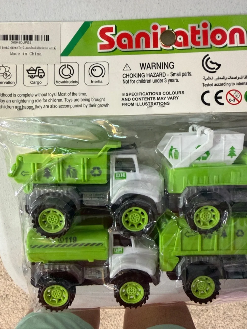 DIY Green Guards sanitation green