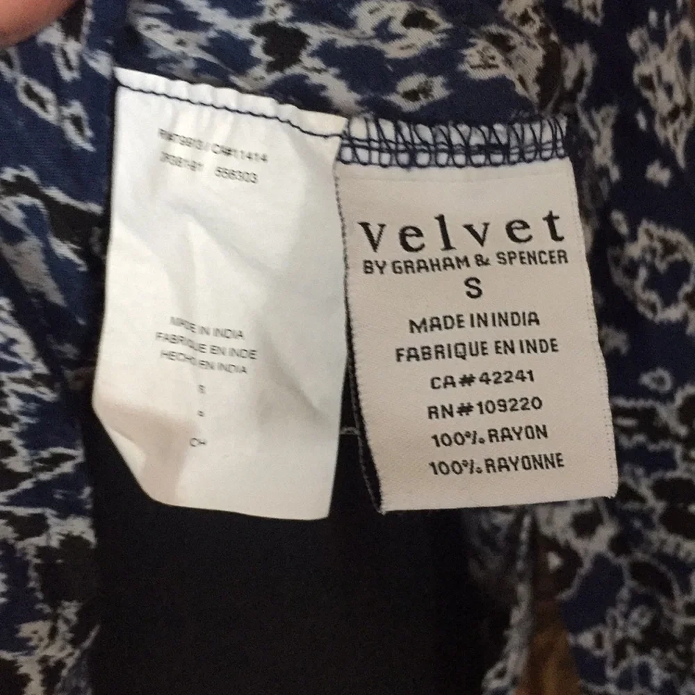 Anthropologie velvet by