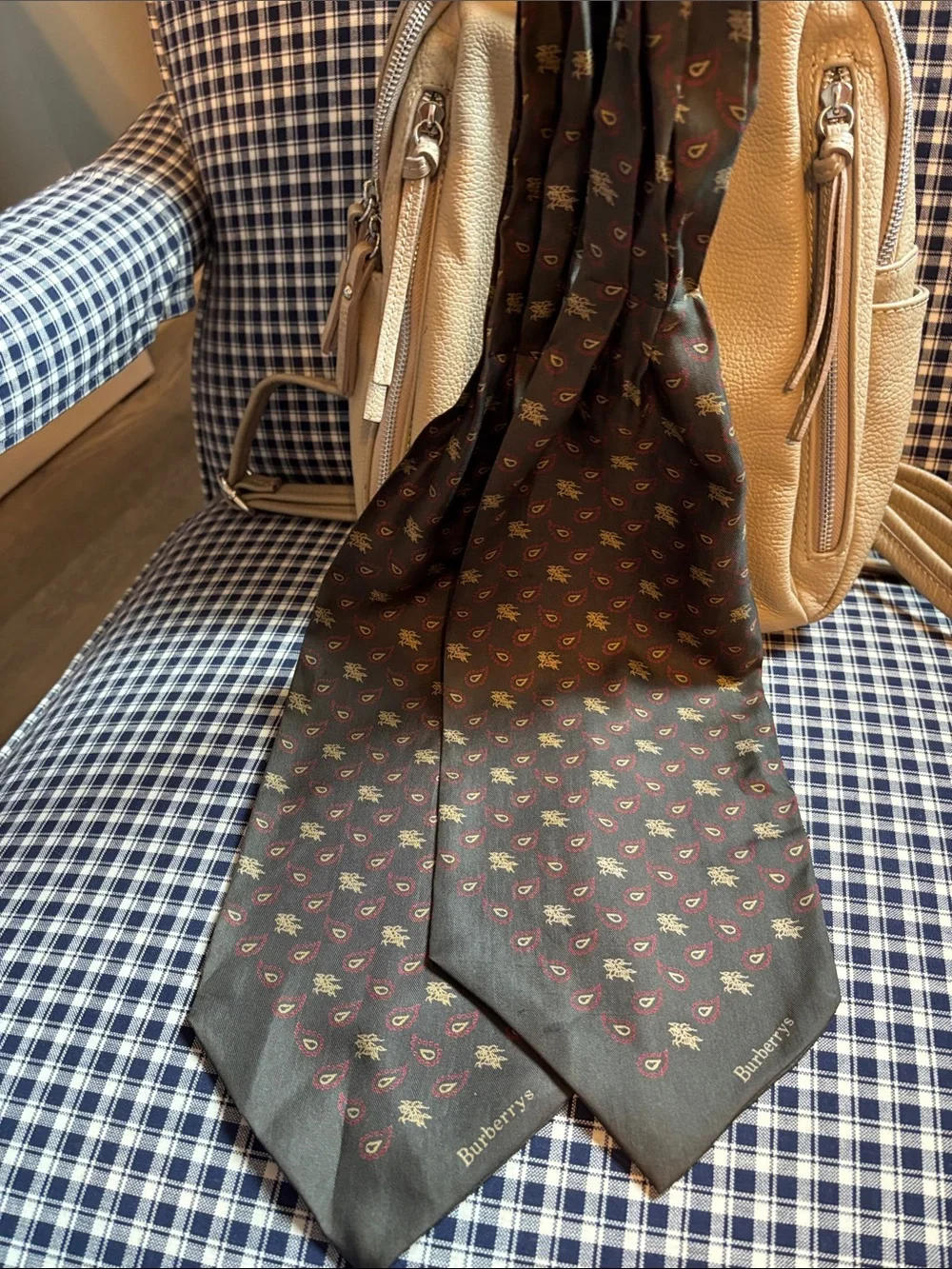 Burberry vintage silk