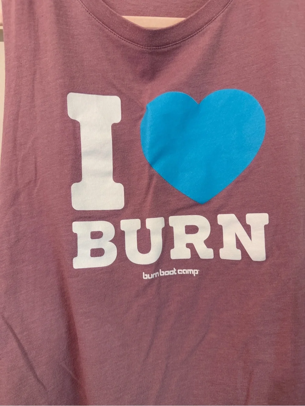 Burn Boot Camp sleeveless muscle