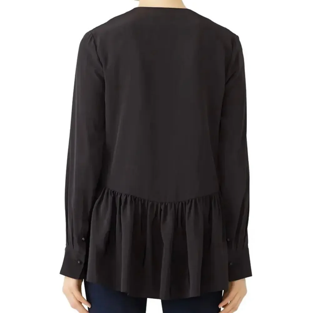 Tibi black silk