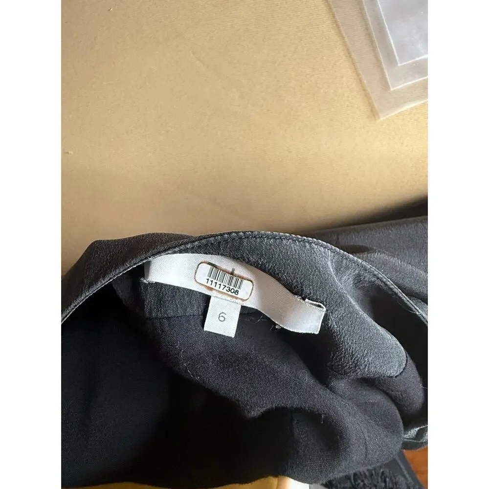Tibi black silk