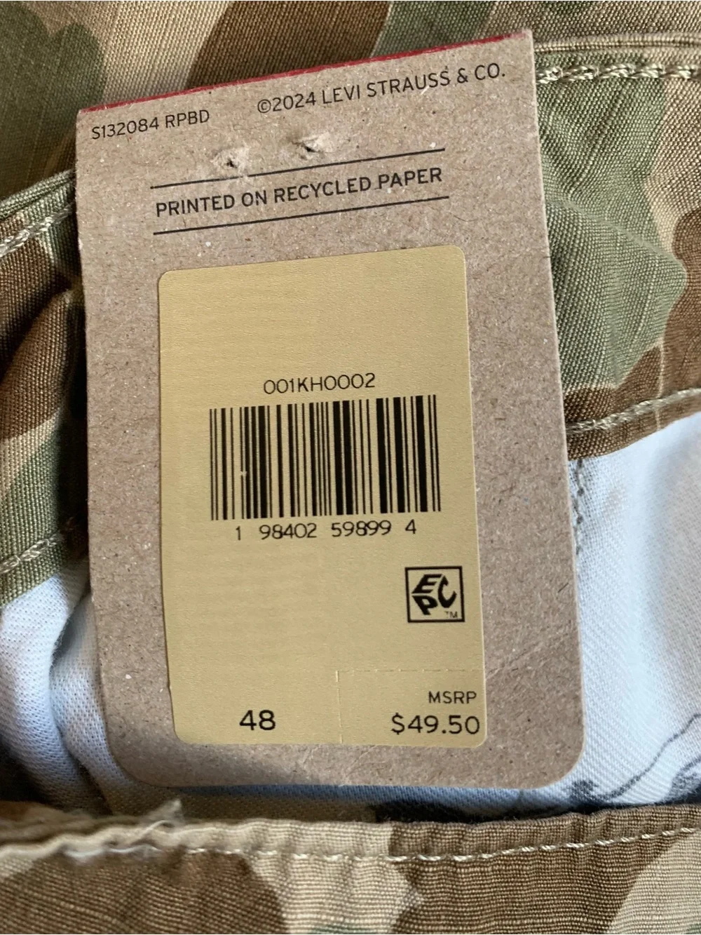 Levis new tags