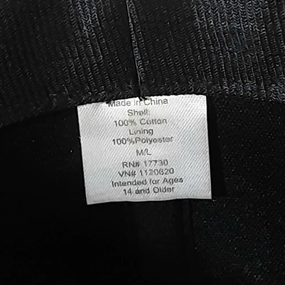 Unbranded men’s black