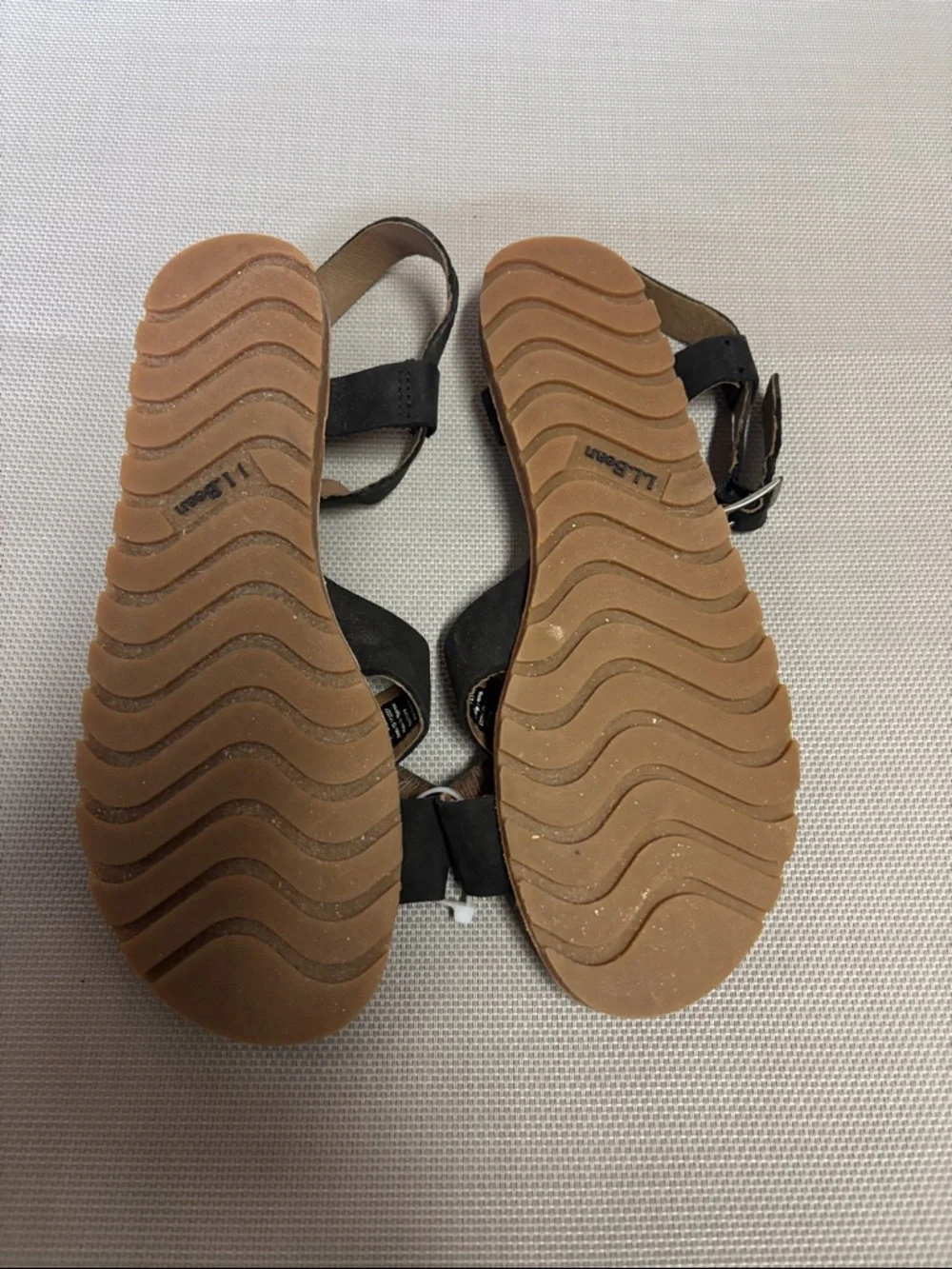 L.L. Bean black leather