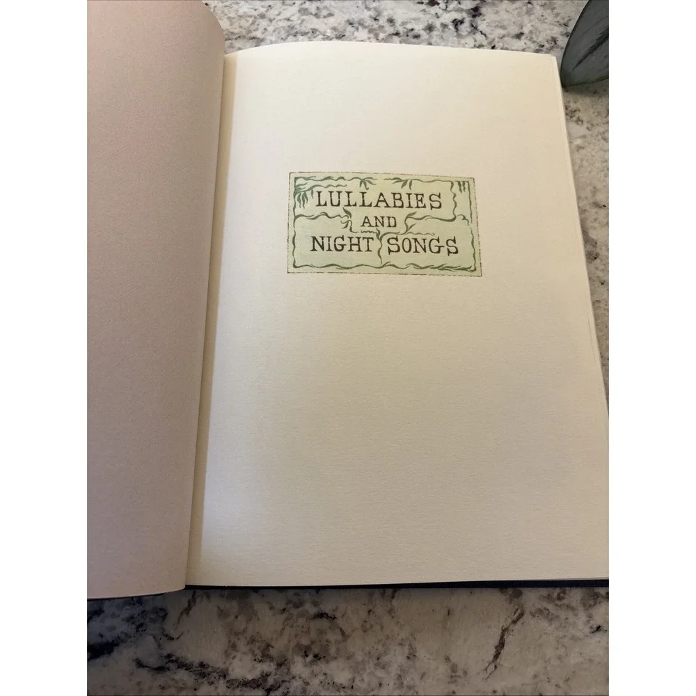 LULLABIES AND NIGHT SONGS Of Alec Wilder : Illustrations By Maurice Sendak Books