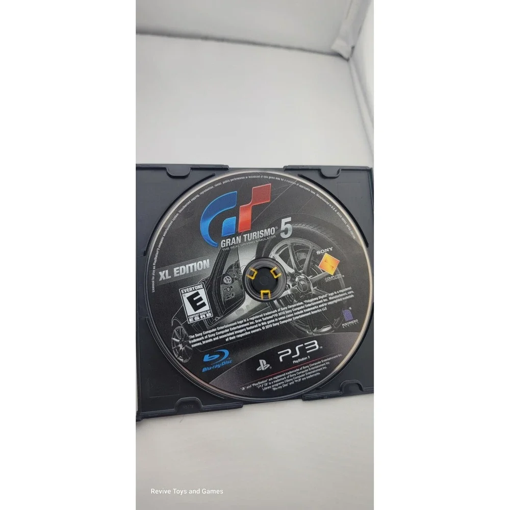 Grand Turismo 5 XL Edition (Sony PlayStation 3 PS3, 2010) Disc Only Tested Great
