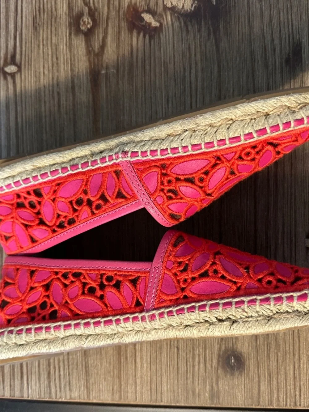 Tory Burch pink red