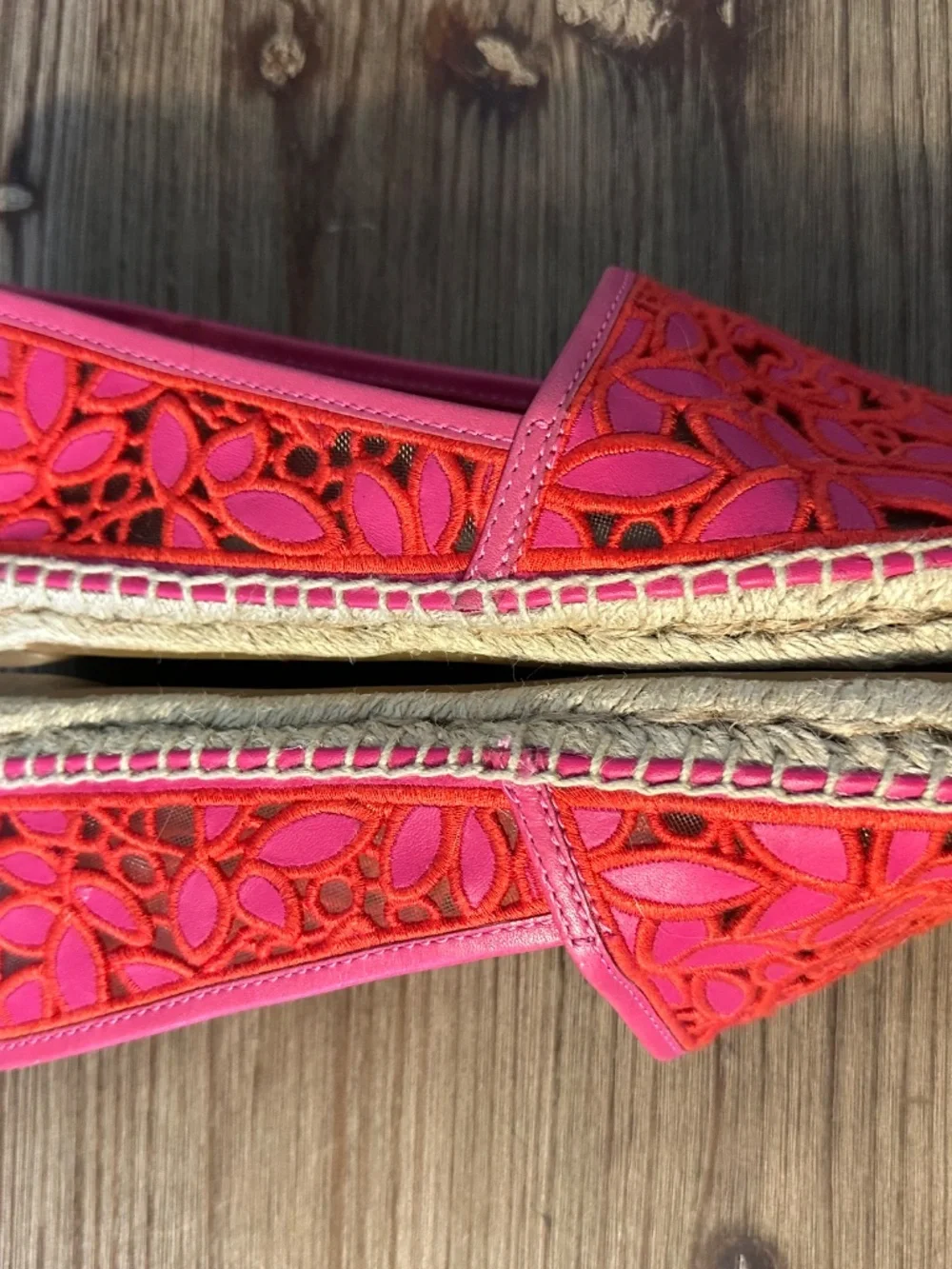 Tory Burch pink red