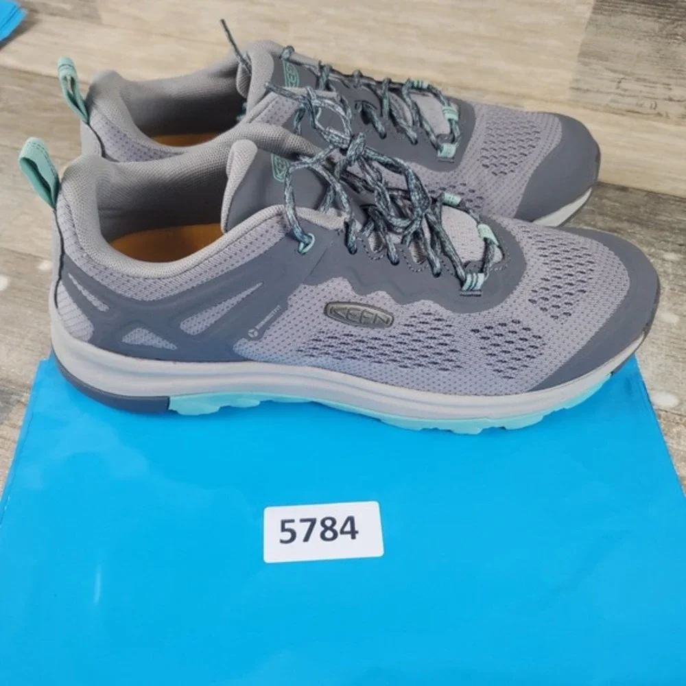 Keen Terradora II‎ Vent Womens Shoes Sz 10.5 Drizzle Ocean Wave Hiking Sneakers