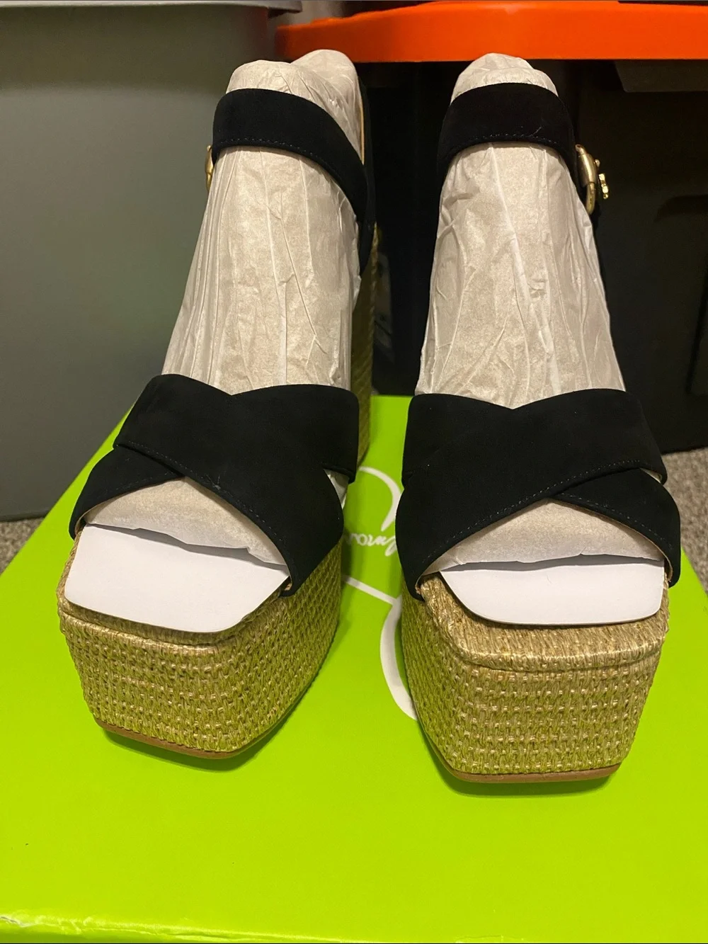 Sam Edelman espadrille platform