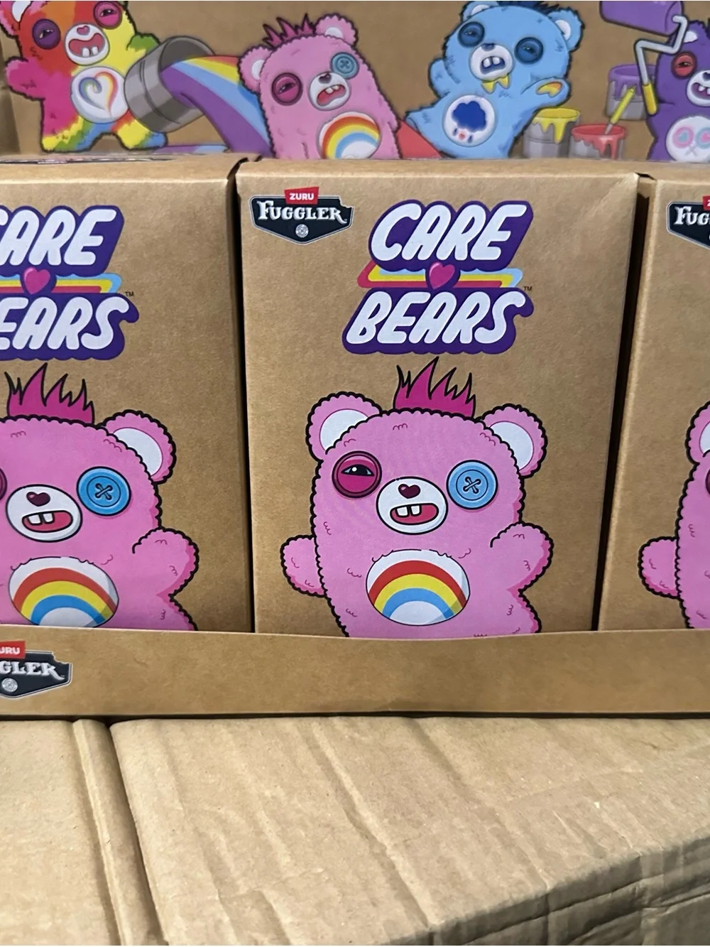 Care Bears Plush Bag Charm - Pink