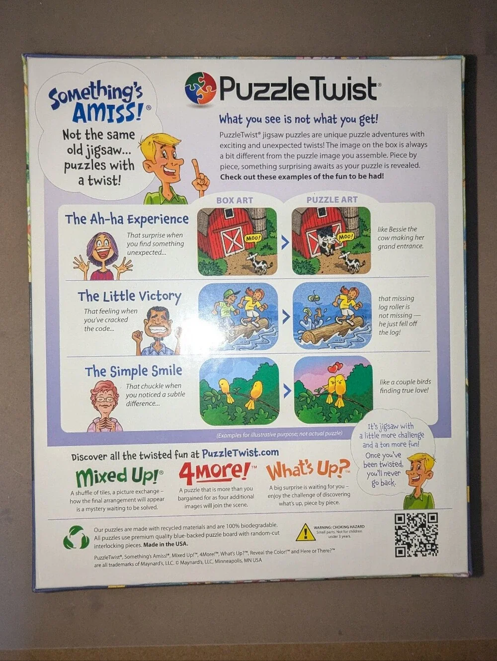 NIB 1000 Puzzle Twist Puzzle- Michigan Alphabet