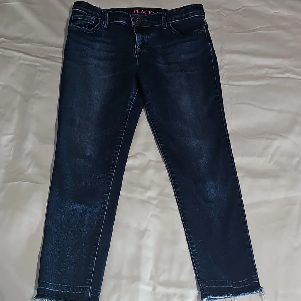 Children's Place Dark Blue Skinny Jeans