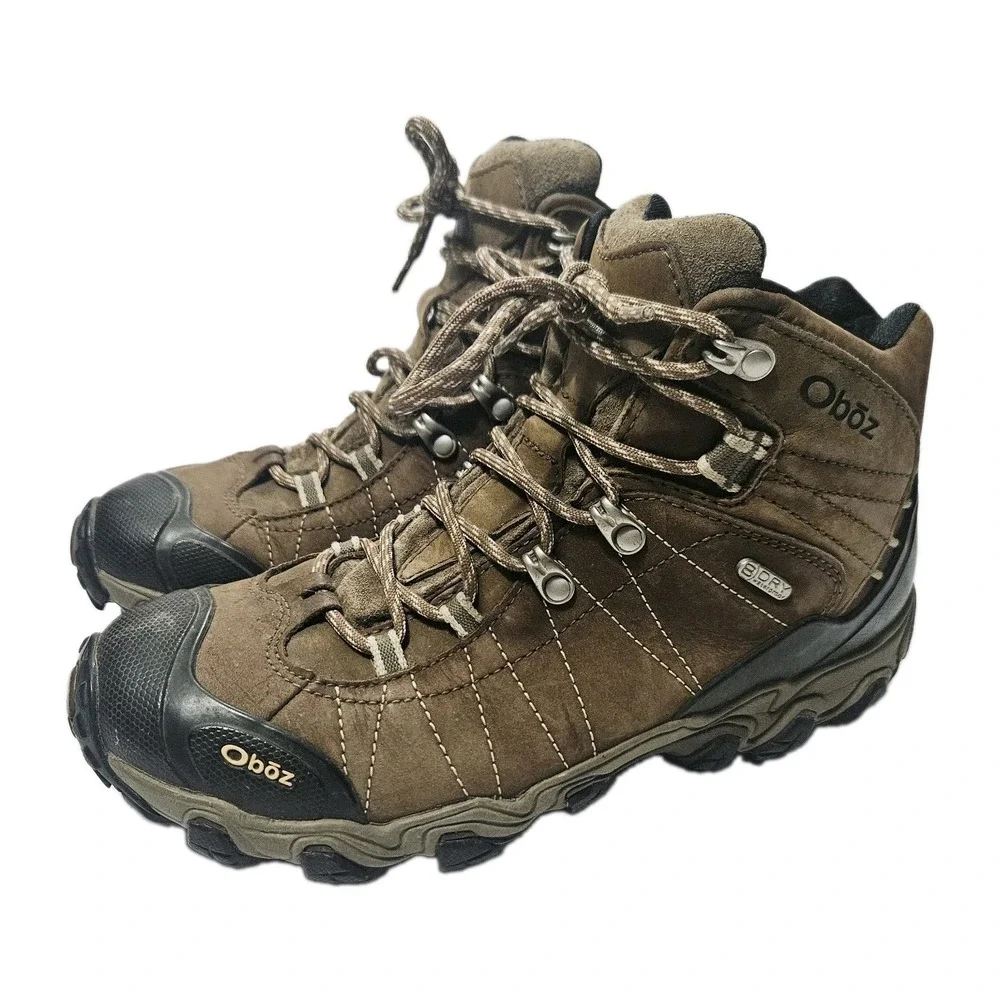 Oboz Bridger Mid B-DRY Women's Hiking Boots Walnut Size 9