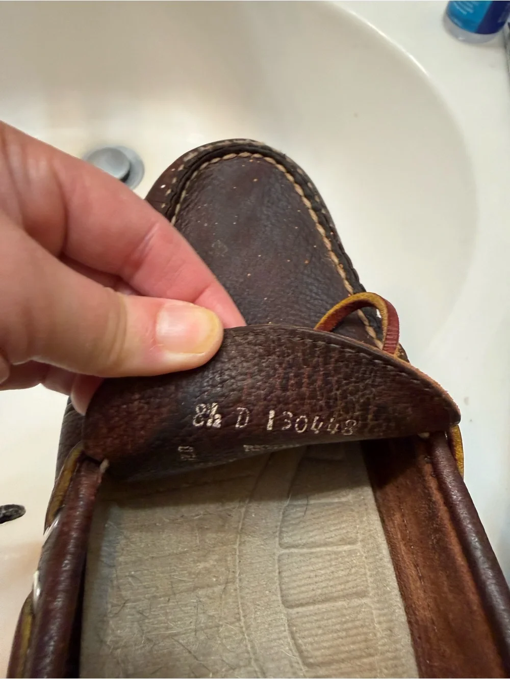L.L. Bean bean leather