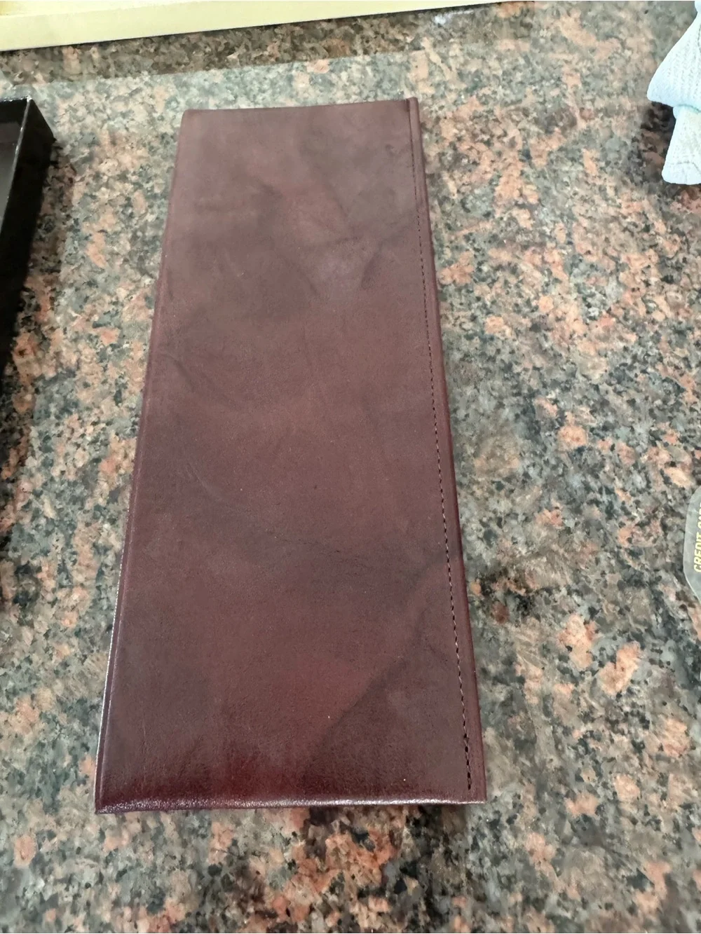 ROLFS Burgundy Leather wallet